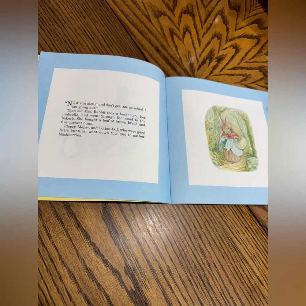 Beatrix Potter Book Collection + Peter Rabbit Plush, Stickers Book, Board book📚